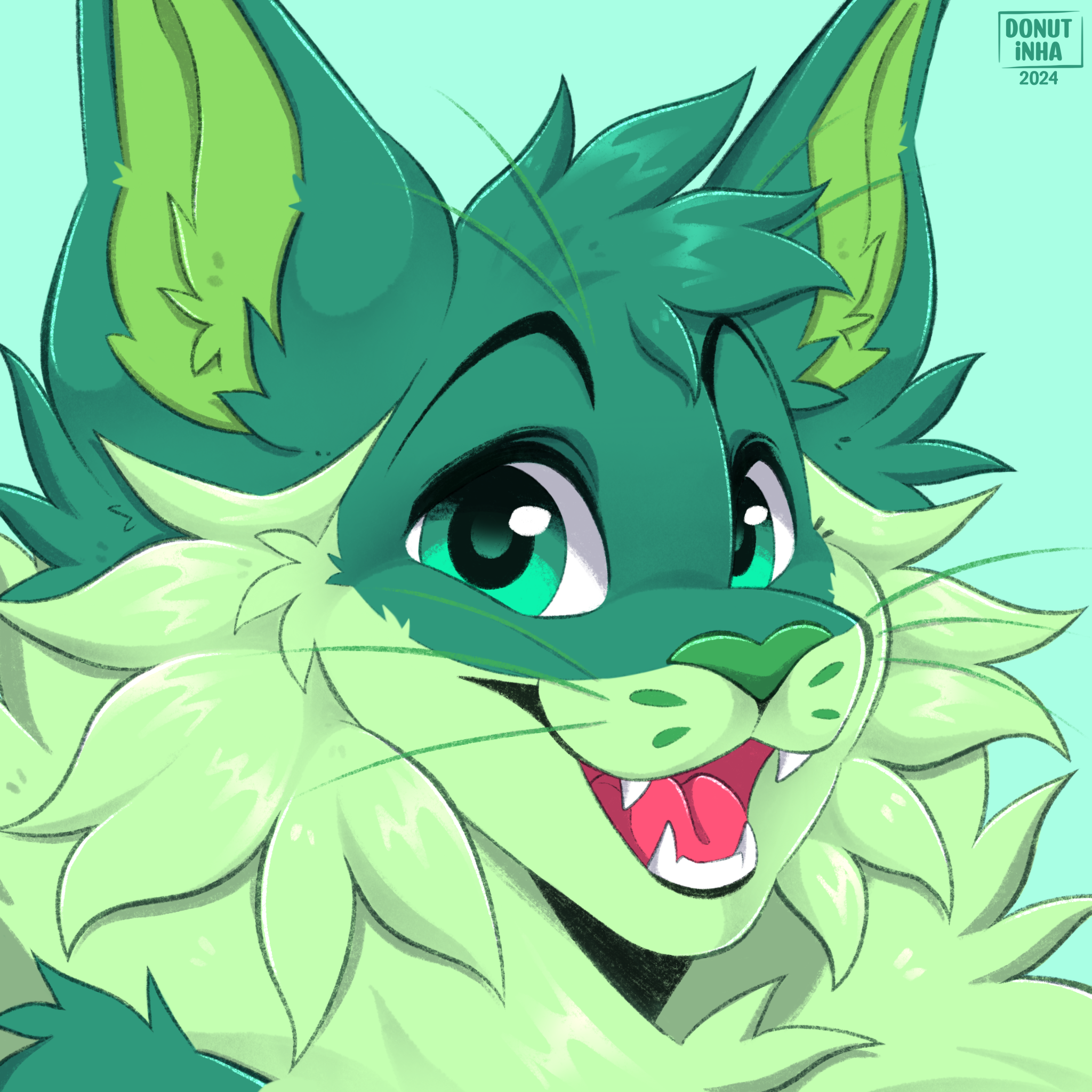 an icon of matcha by Donutinha