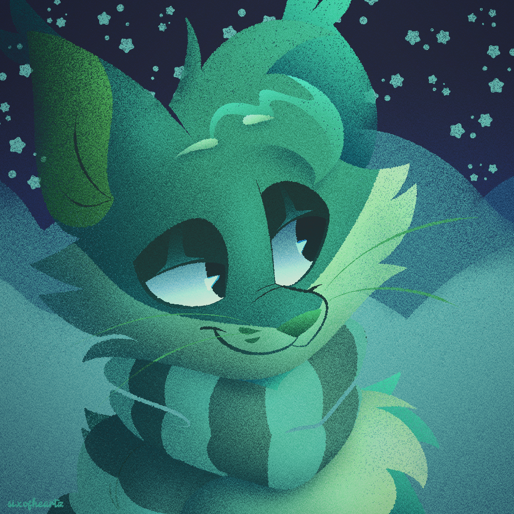 Winter themed profile picture